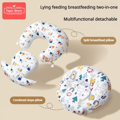 Ergonomic All-Season Nursing & Baby Comfort Pillow – Versatile Support for Feeding, Resting, & Bonding