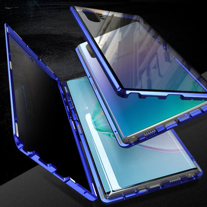 Anti-peeping Magnetic Tempered Glass Double-sided Phone Case（Series S22-25）