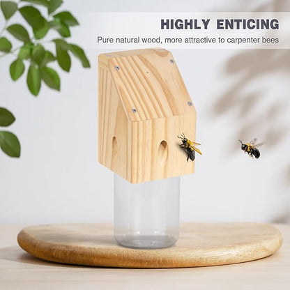Shed Style Nature Hanging Wood Trap for Outdoor