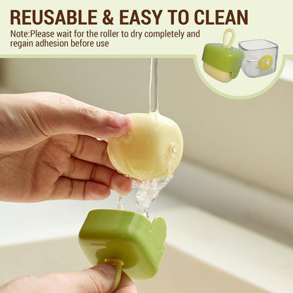 Mini Reusable Lint Roller – Washable & Portable Pet Hair Remover