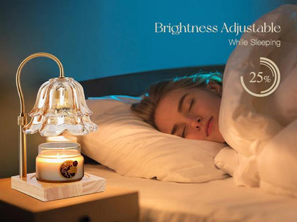 Candle Warmer Lamp with 2 Bulbs,Bedroom Decor, Mother's day Gift