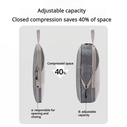 Travel storage bag, clothes packing storage bag, compression bag