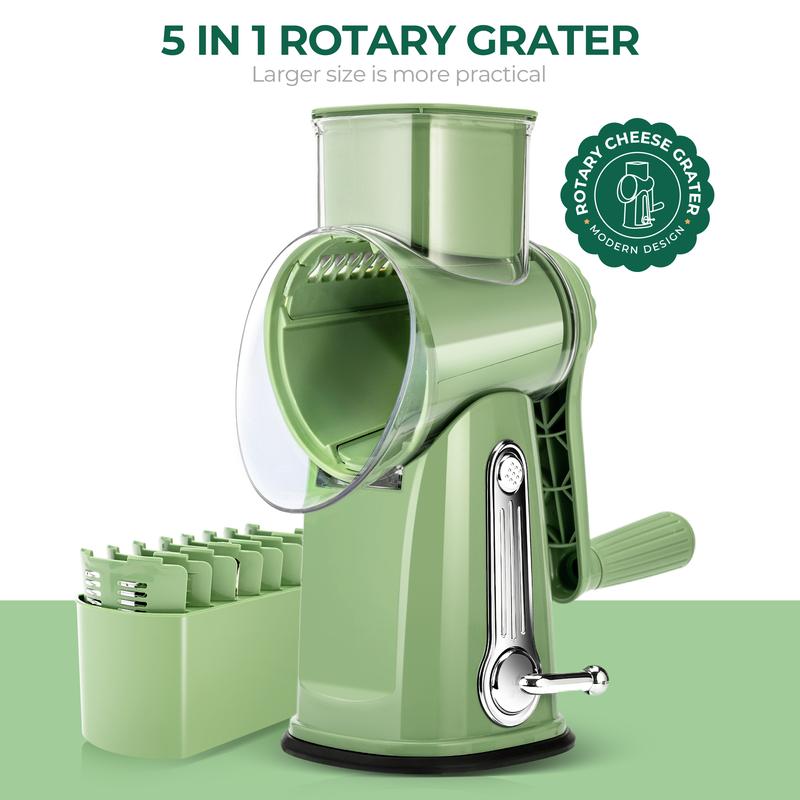 Slicer and Vegetable Grater Rotary Utensils