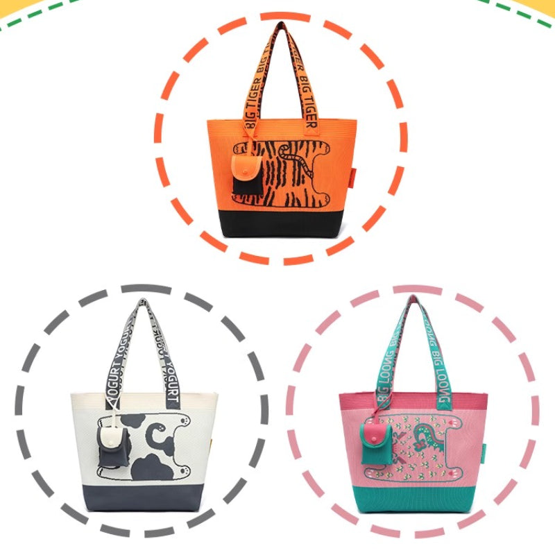 RUOYUSTUDIO original design large capacity shoulder bag tote bag