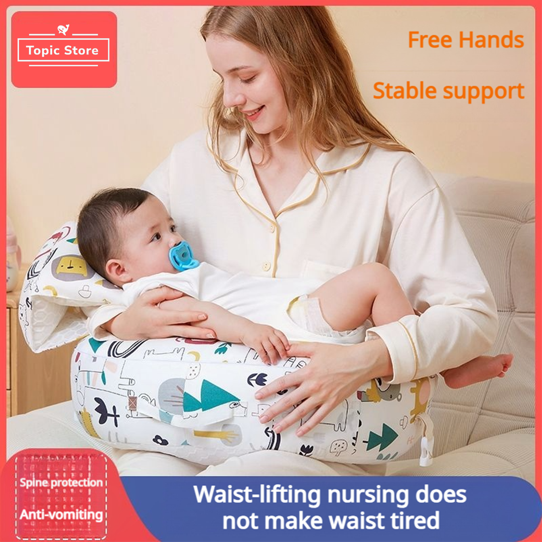 Ergonomic All-Season Nursing & Baby Comfort Pillow – Versatile Support for Feeding, Resting, & Bonding