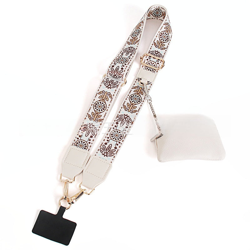 Crossbody Phone Strap with Wallet, Adjustable, Hands-Free, Gift-Ready for Women