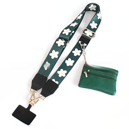Crossbody Phone Strap with Wallet, Adjustable, Hands-Free, Gift-Ready for Women