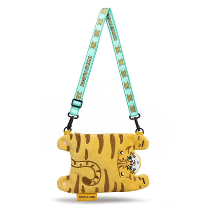 RUOYUSTUDIO original design cute animal cloth bag mobile phone bag messenger bag