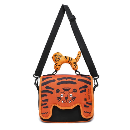 RUOYUSTUDIO original design cute messenger partition large capacity cosmetic bag storage bag