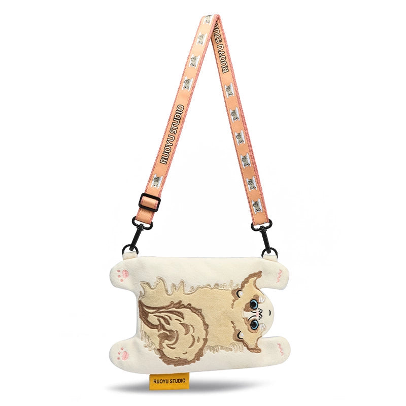 RUOYUSTUDIO original design cute animal cloth bag mobile phone bag messenger bag