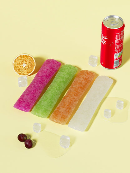 Food-Grade Ice Pop Bags – DIY Disposable Popsicle Mold Bags for Jelly, Ice Tubes & Frozen Treats