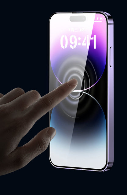 Anti-Peeping Tempered Glass Screen Protector with Auto Dust-elimination Installation