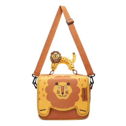 RUOYUSTUDIO original design cute messenger partition large capacity cosmetic bag storage bag