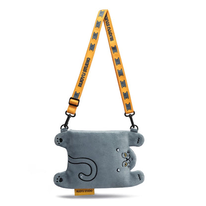 RUOYUSTUDIO original design cute animal cloth bag mobile phone bag messenger bag