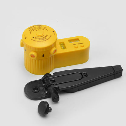 Multi-Purpose Laser Level – Infrared Line Projector with Swivel Mount for Accurate Alignment