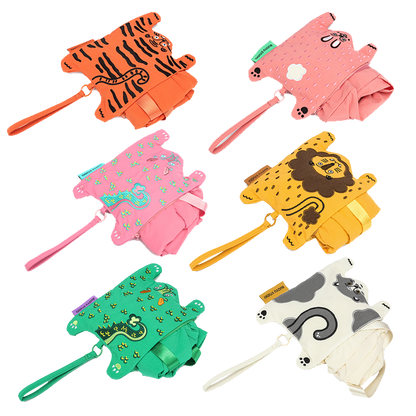 RUOYUSTUDIO original design cute animal foldable travel lightweight backpack