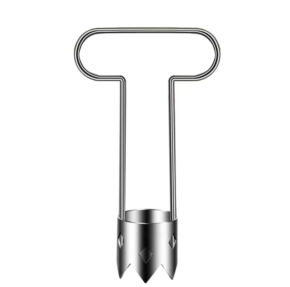 Stainless Steel Corer – Easy Core Remover for Fruits & Vegetables