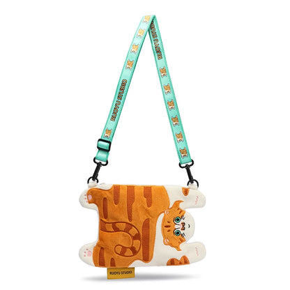 RUOYUSTUDIO original design cute animal cloth bag mobile phone bag messenger bag