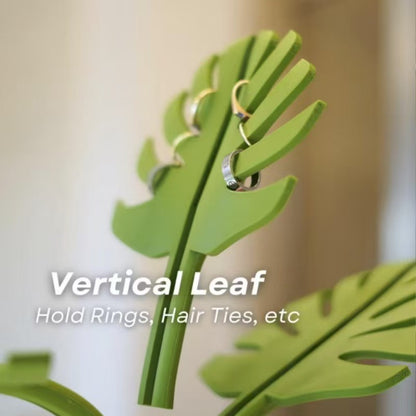 Mirror Monstera - Bathroom Organizer that Mounts to the Mirror