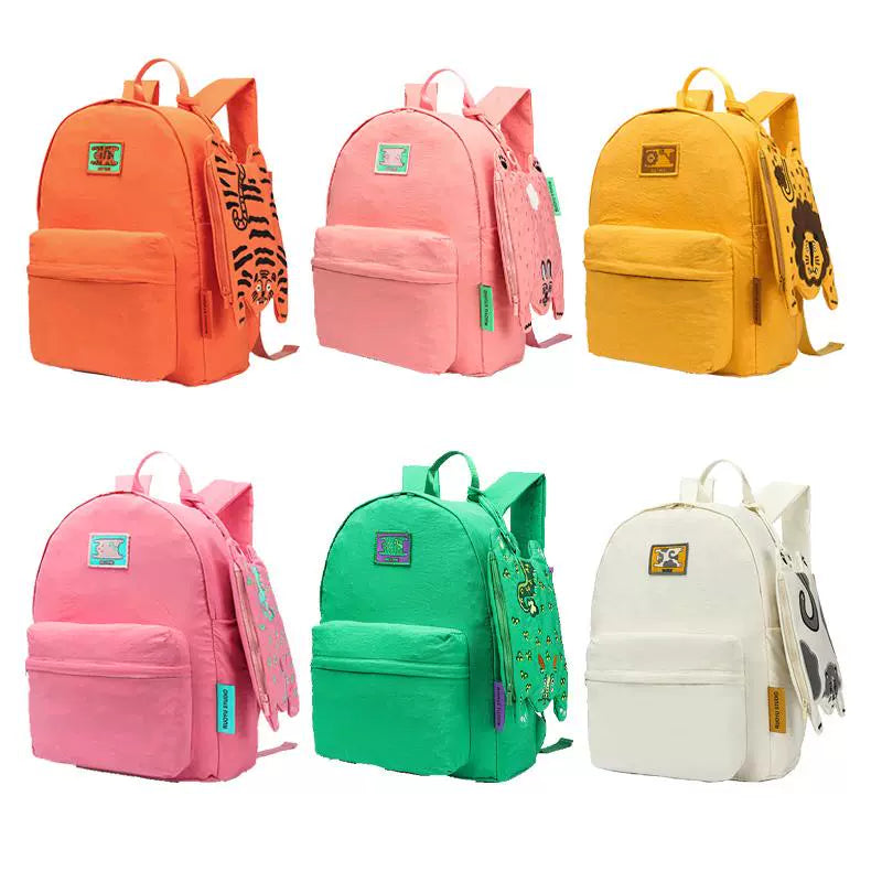 RUOYUSTUDIO original design cute animal foldable travel lightweight backpack