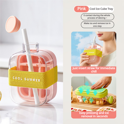 2-in-1🧊 NEW Trend Ice Cube Bottle 🍾