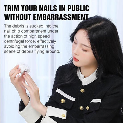 Electric Nail Clippers with Light
