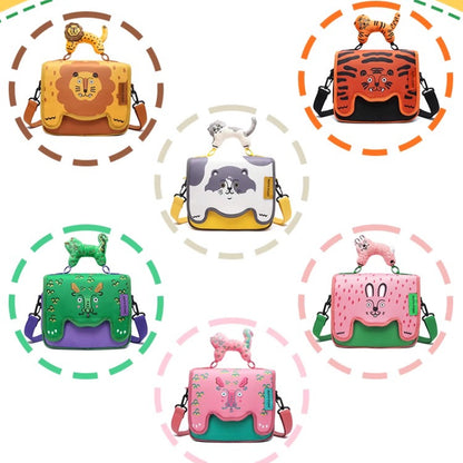 RUOYUSTUDIO original design cute messenger partition large capacity cosmetic bag storage bag