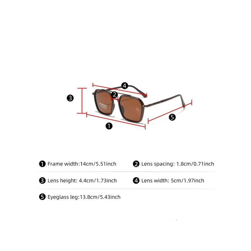 Geometric Frame Sunglasses – Back to School & Travel Must-Have for Fall/Summer 2025
