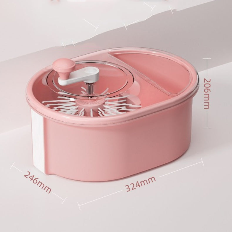 Multi-Use Fruit Spinner – Wash, Scrub & Drain in One Easy Step