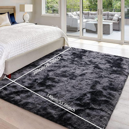 1 Count Tie Dye Soft Floor Mat for Room Decor