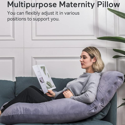 🔥Ultimate Comfort U-Shaped Full Body Pillow – Experience Enveloping Security