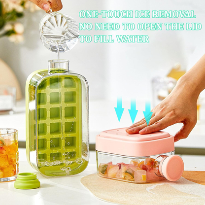 2-in-1🧊 NEW Trend Ice Cube Bottle 🍾