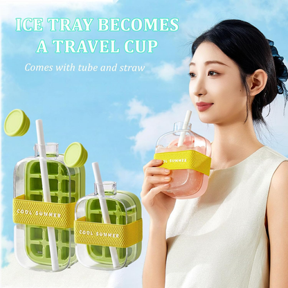 2-in-1🧊 NEW Trend Ice Cube Bottle 🍾