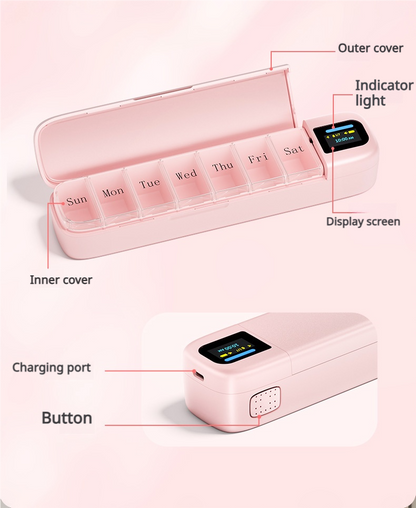 Smart electronic medicine box mobile APP alarm reminder