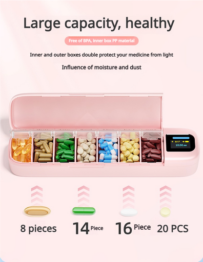 Smart electronic medicine box mobile APP alarm reminder