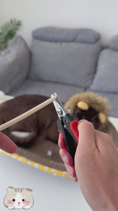 2-in-1 pet nail polisher, dog nail clipper trimmer
