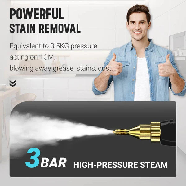 2500W Handheld High-Temperature Pressurized Steam Cleaner US110V