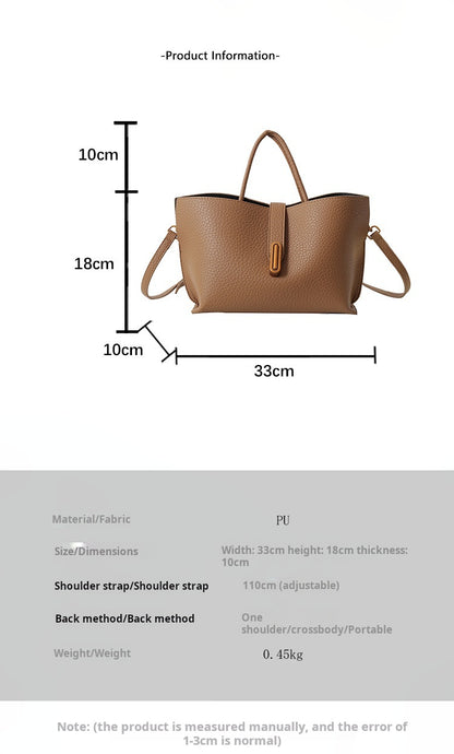 Elegant Women’s Handbag – French Style, Casual Crossbody, Ideal Mother’s Day Gift